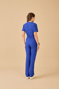 Scrub Feminino Alyne -  Azul Bic