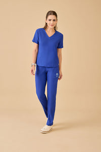 Scrub Feminino Alyne -  Azul Bic