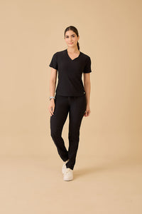 Scrub Feminino Alyne -  Preto