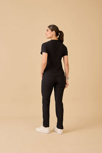 Scrub Feminino Alyne -  Preto