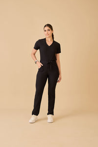 Scrub Feminino Alyne -  Preto