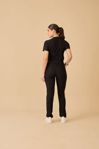 Scrub Feminino Alyne -  Preto