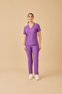 Scrub Feminino Alyne -  Roxo