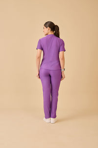 Scrub Feminino Alyne -  Roxo