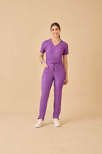 Scrub Feminino Alyne -  Roxo