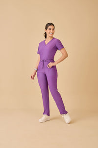 Scrub Feminino Alyne -  Roxo