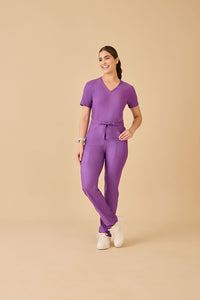 Scrub Feminino Alyne -  Roxo