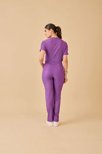 Scrub Feminino Alyne -  Roxo