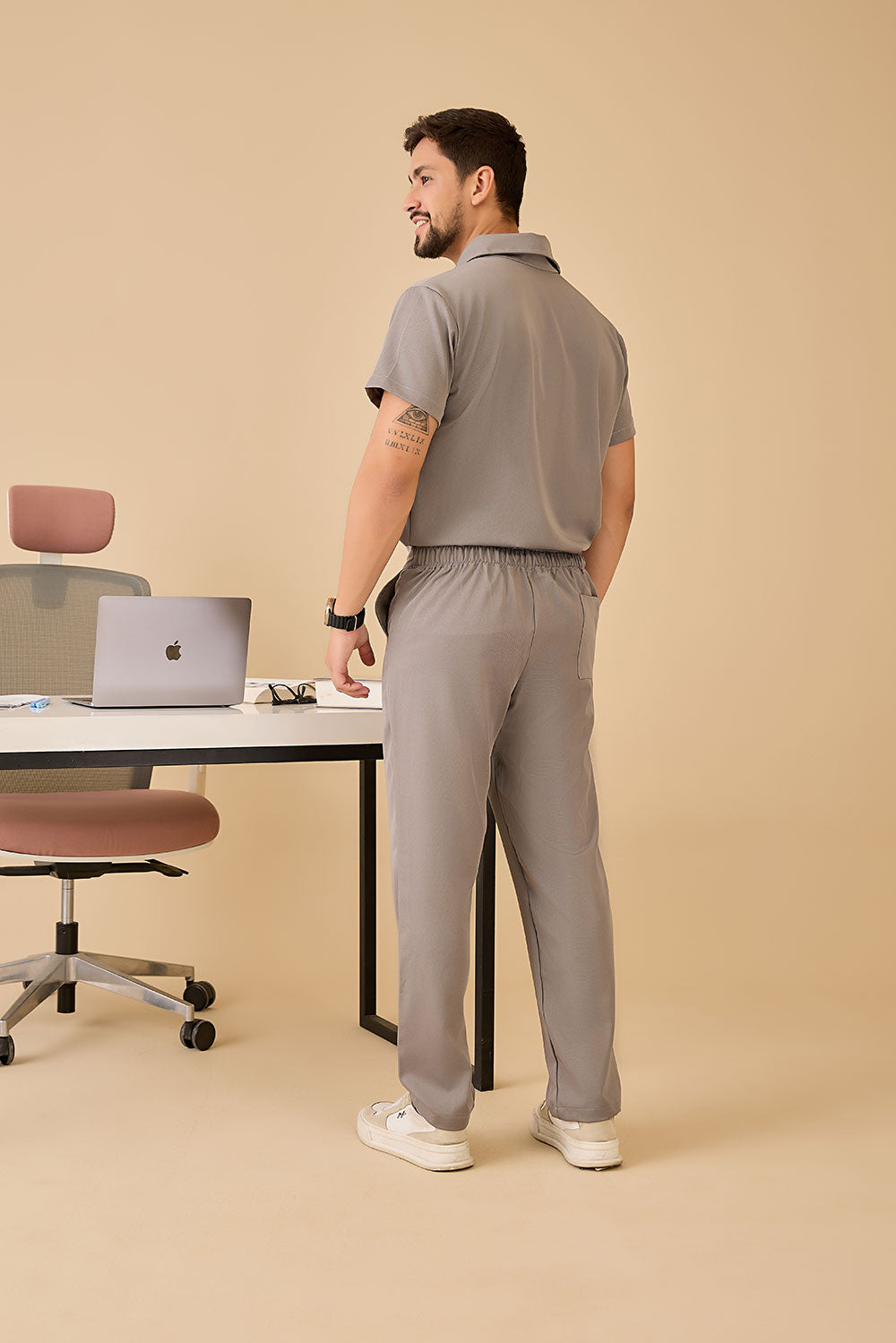 Scrub masculino Elias cor cinza - foto 7