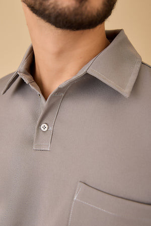 Scrub Masculino Elias - Cinza