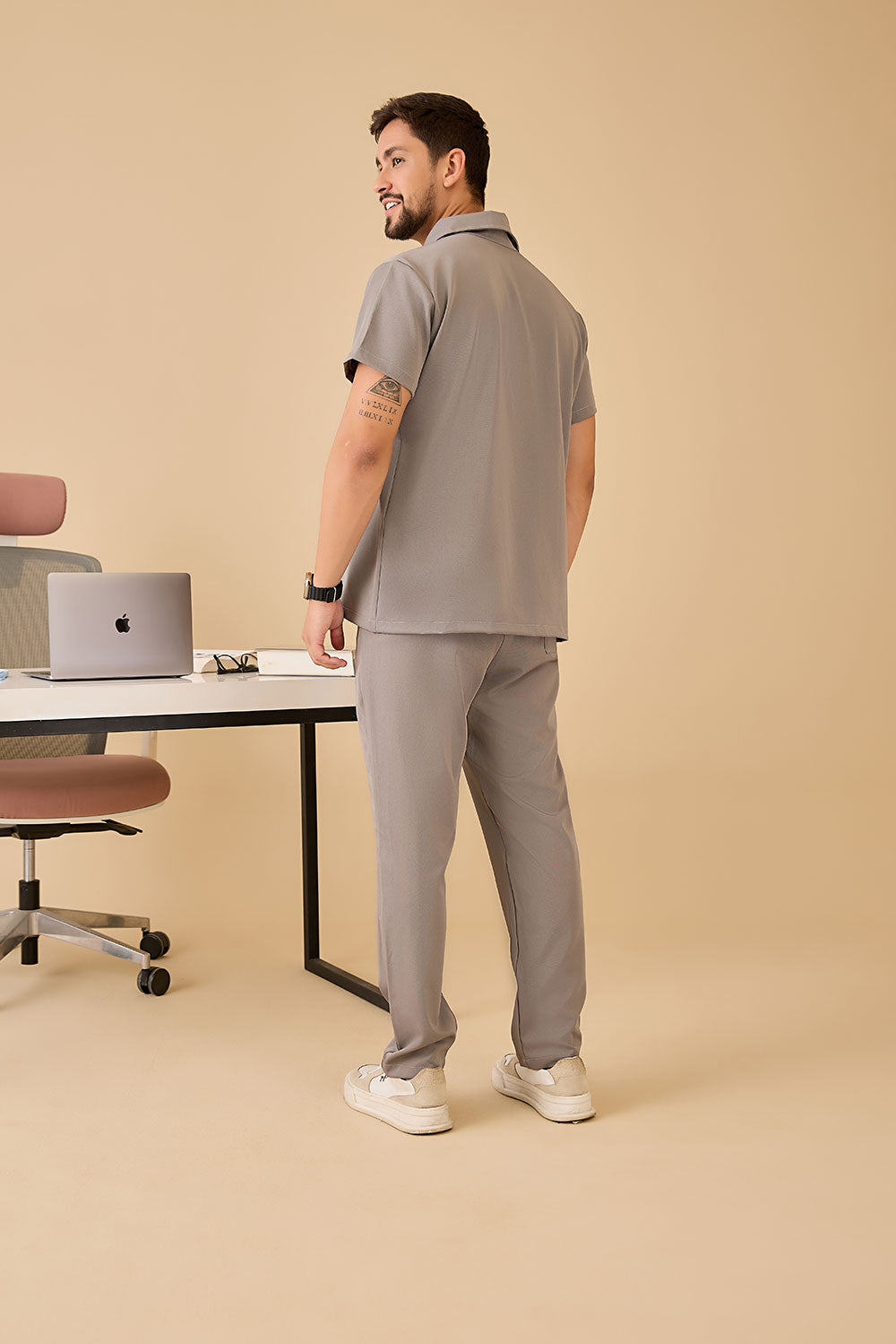 Scrub masculino Elias cor cinza - foto 8