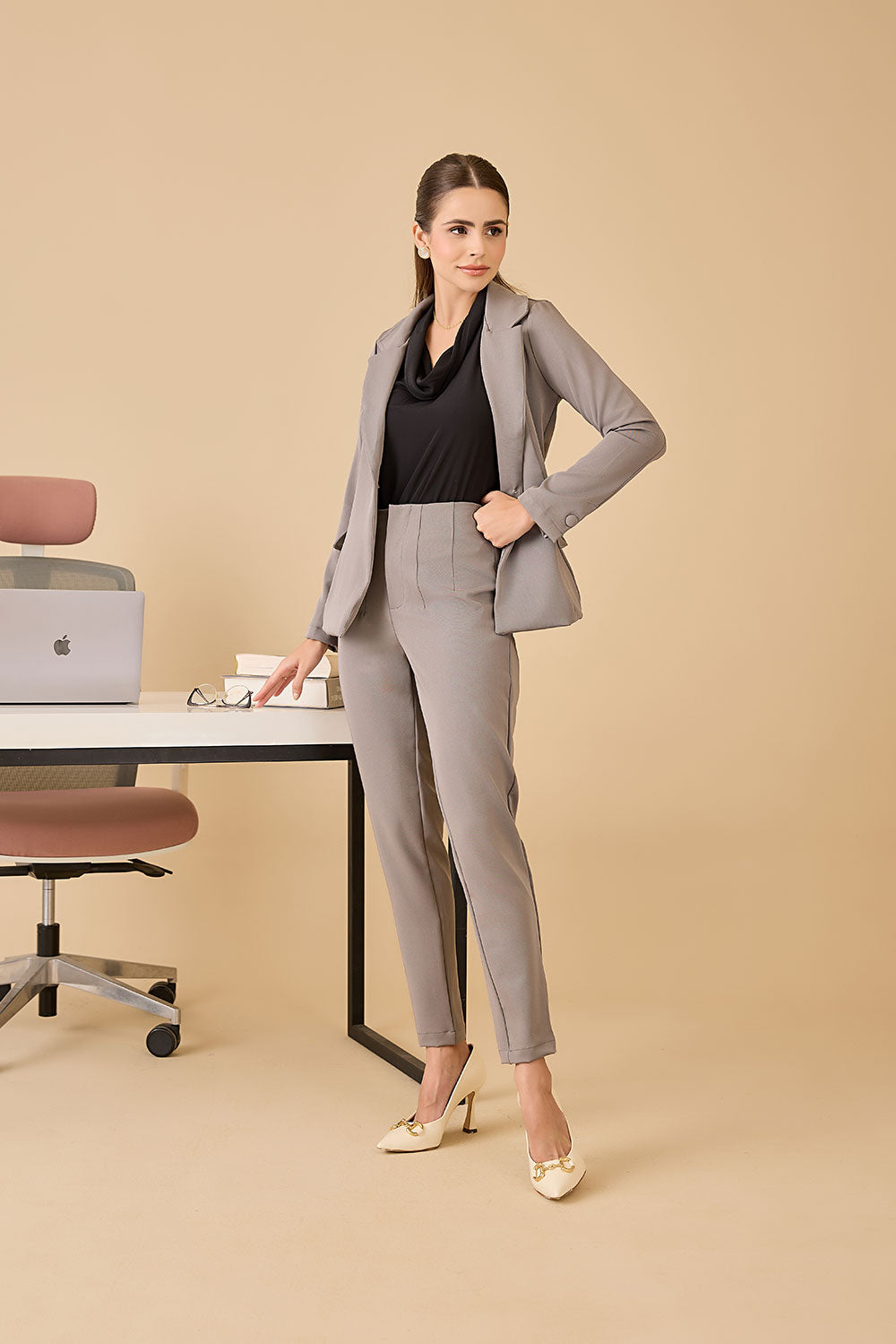 Conjunto feminino Carmen cor cinza - foto 6