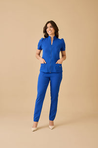 Scrub Feminino Amanda - Azul Royal