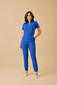 Scrub Feminino Amanda - Azul Royal