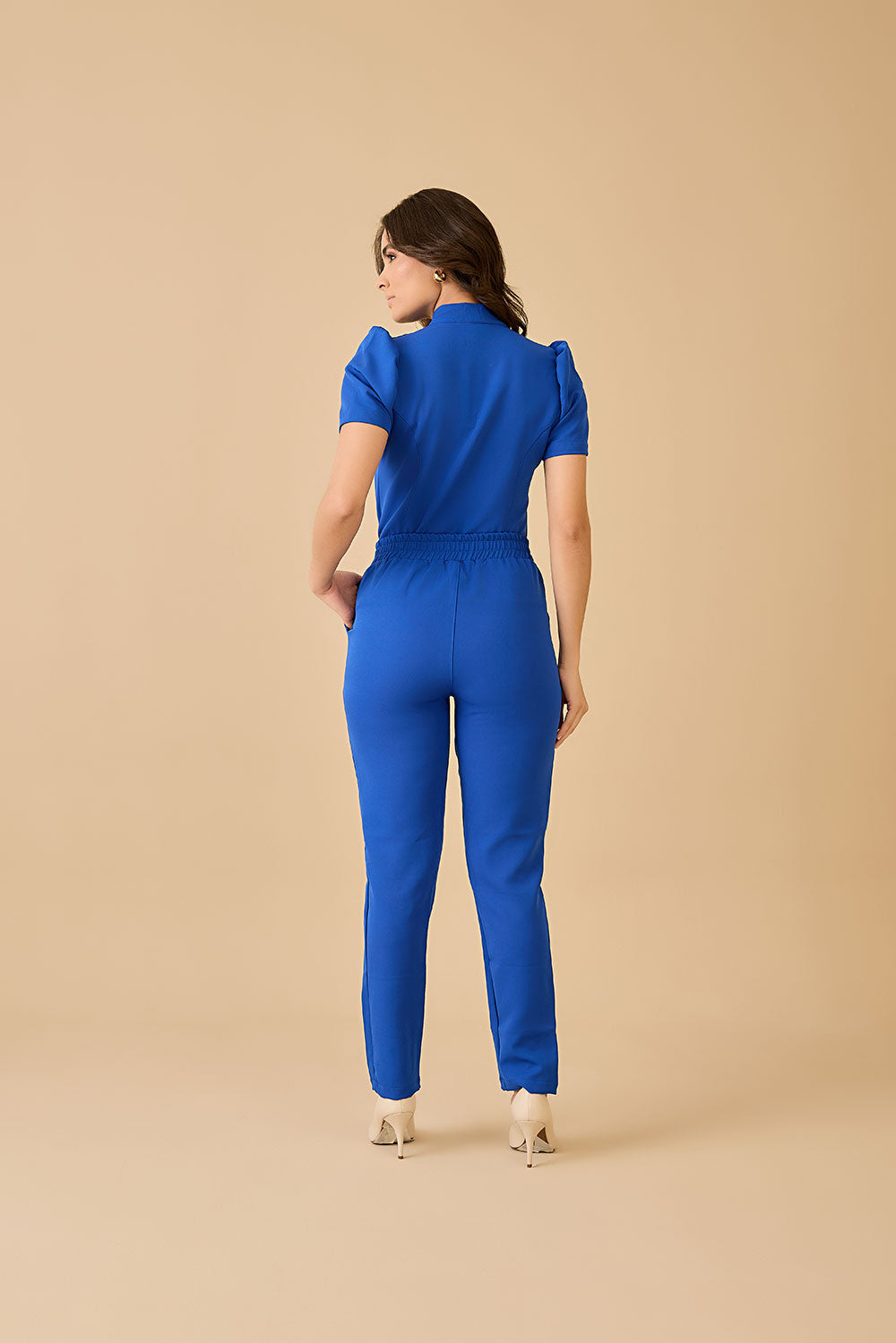 Scrub feminino Amanda cor azul royal - foto 9