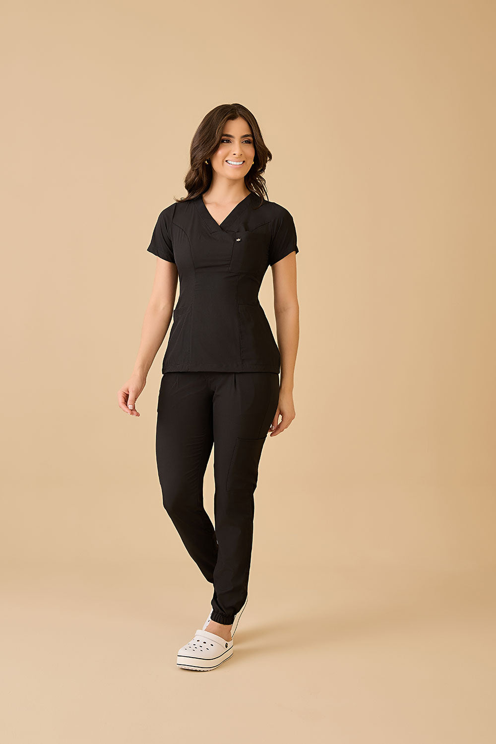 Scrub feminino Clara cor preto - foto 2
