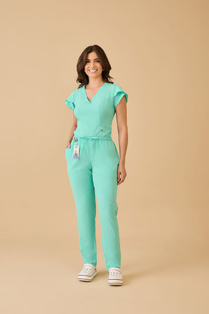 Scrub Feminino Julia  Premium - Verde Claro