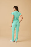 Scrub feminino Julia Premium cor verde claro - foto 8
