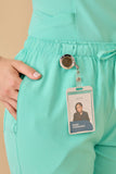 Scrub feminino Julia Premium cor verde claro - foto 4