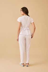 Scrub Feminino Julia Premium - Branco