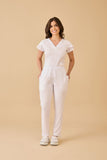 Scrub feminino Julia Premium cor branco - foto 6