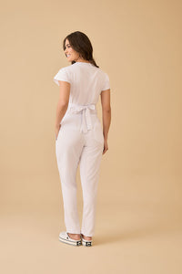 Scrub Feminino Julia Premium - Branco