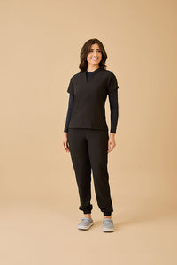 Scrub Feminino Isabel - Preto