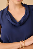 Blusa feminina Babi cor marinho - foto 2