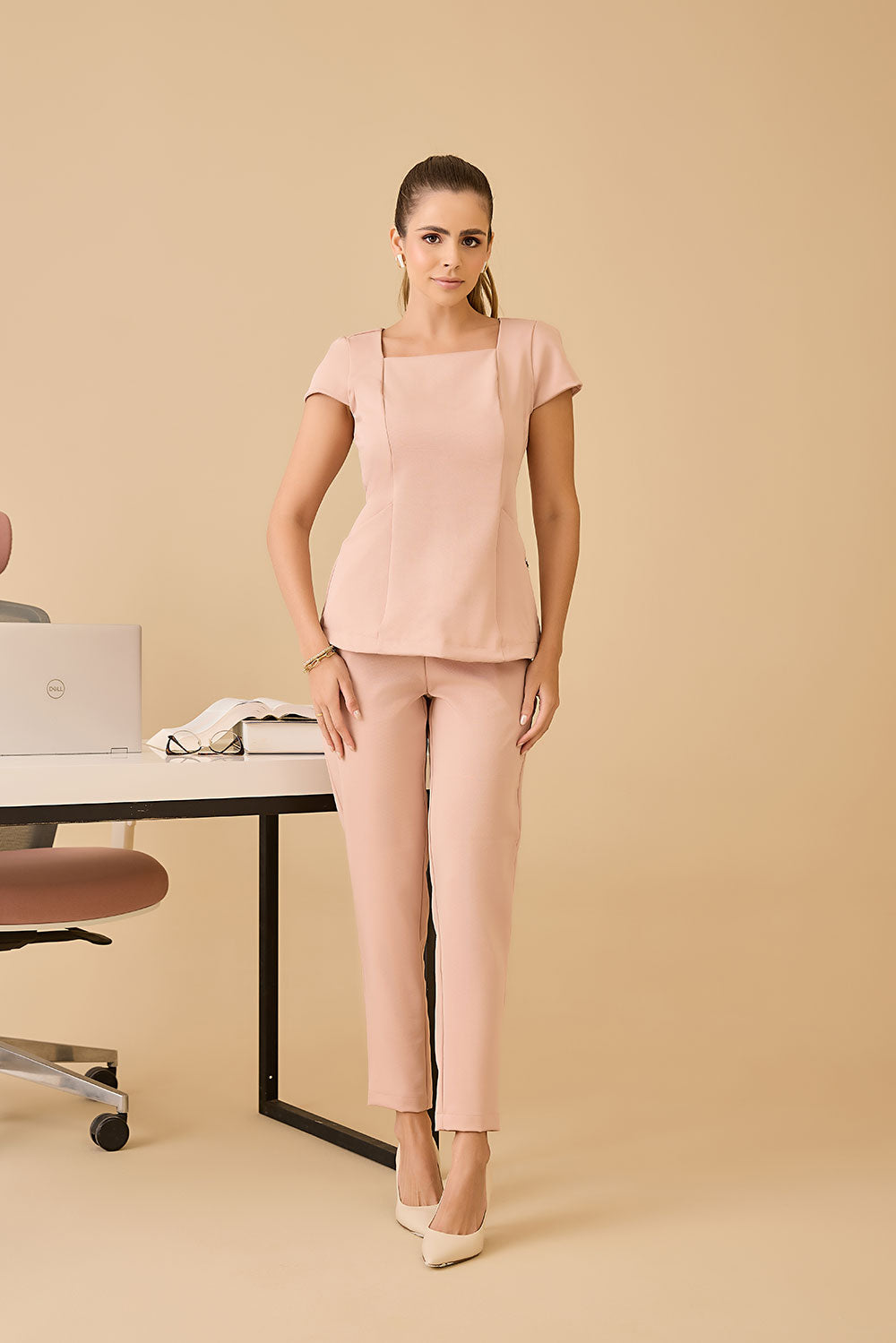 Conjunto feminino Yasmim cor nude - foto 2