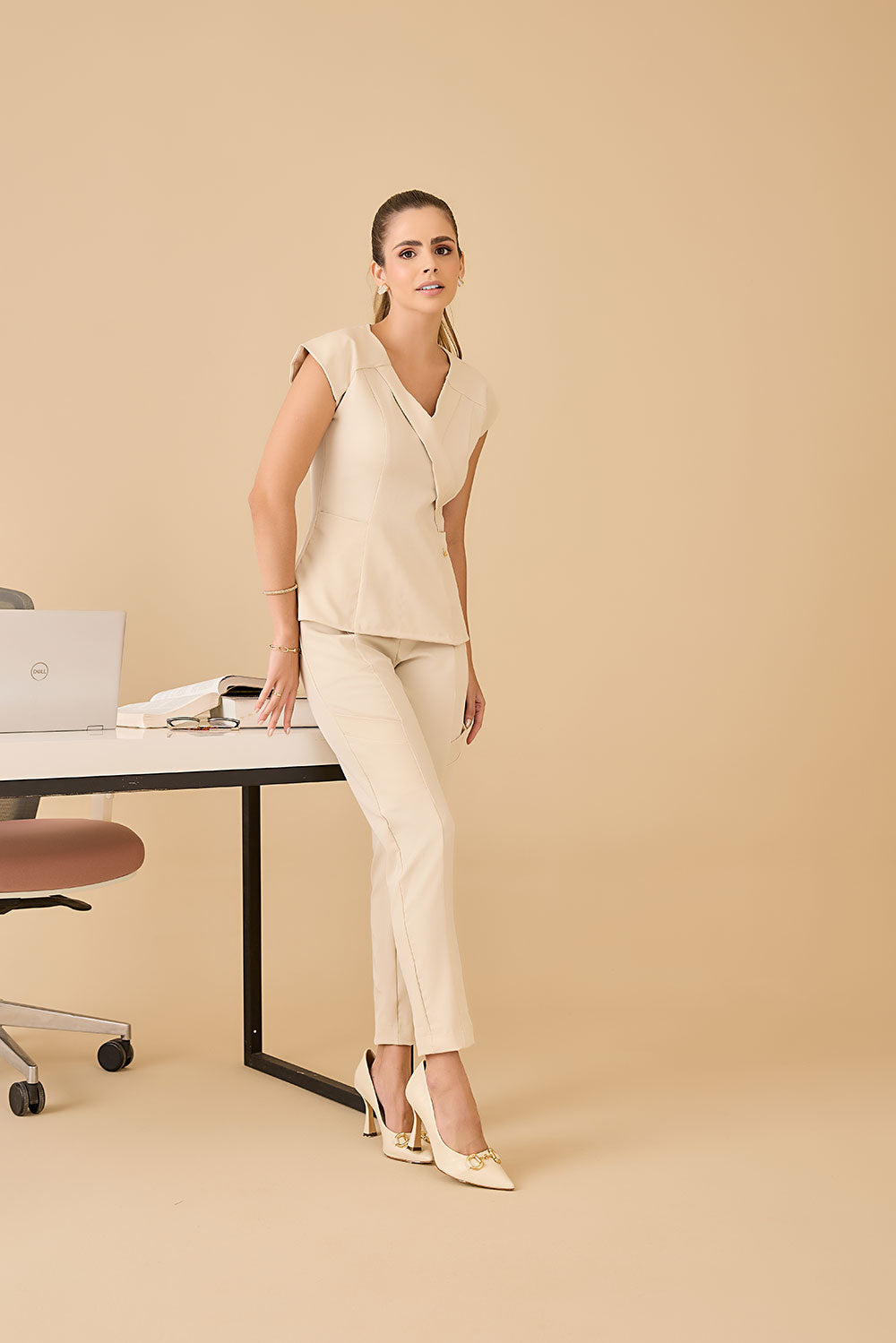 Conjunto feminino Jussara cor areia - foto 4
