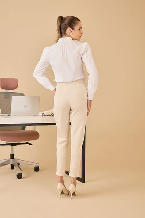 Calça Feminina Leila - Areia