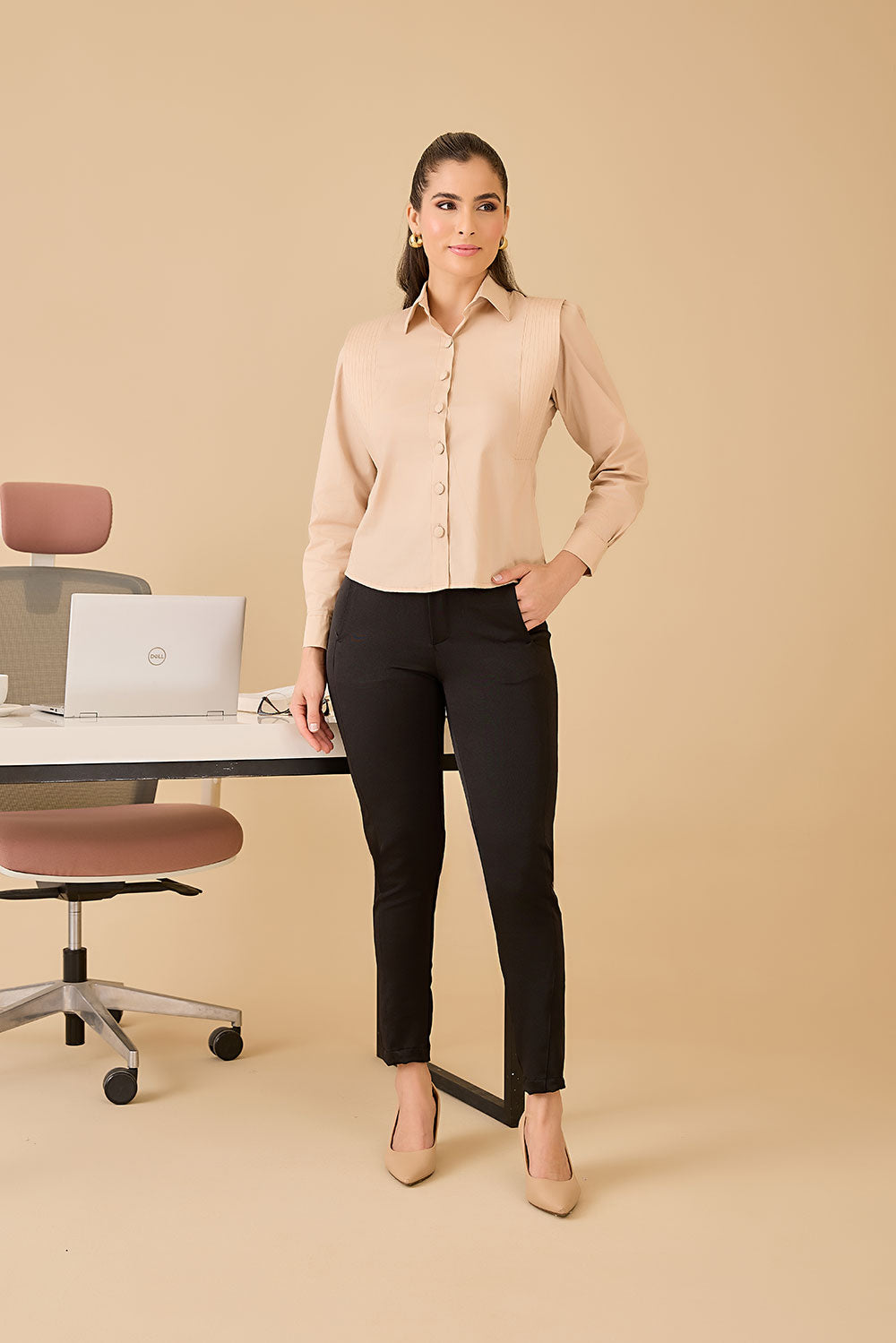 Calça feminina Leila cor preto - foto 7
