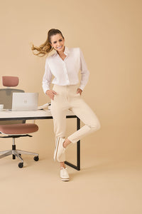 Camisa Feminina Ligia - Branco