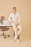 Camisa feminina Lígia cor branco - foto 3