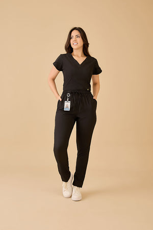 Scrub Feminino Julia Premium - Preto