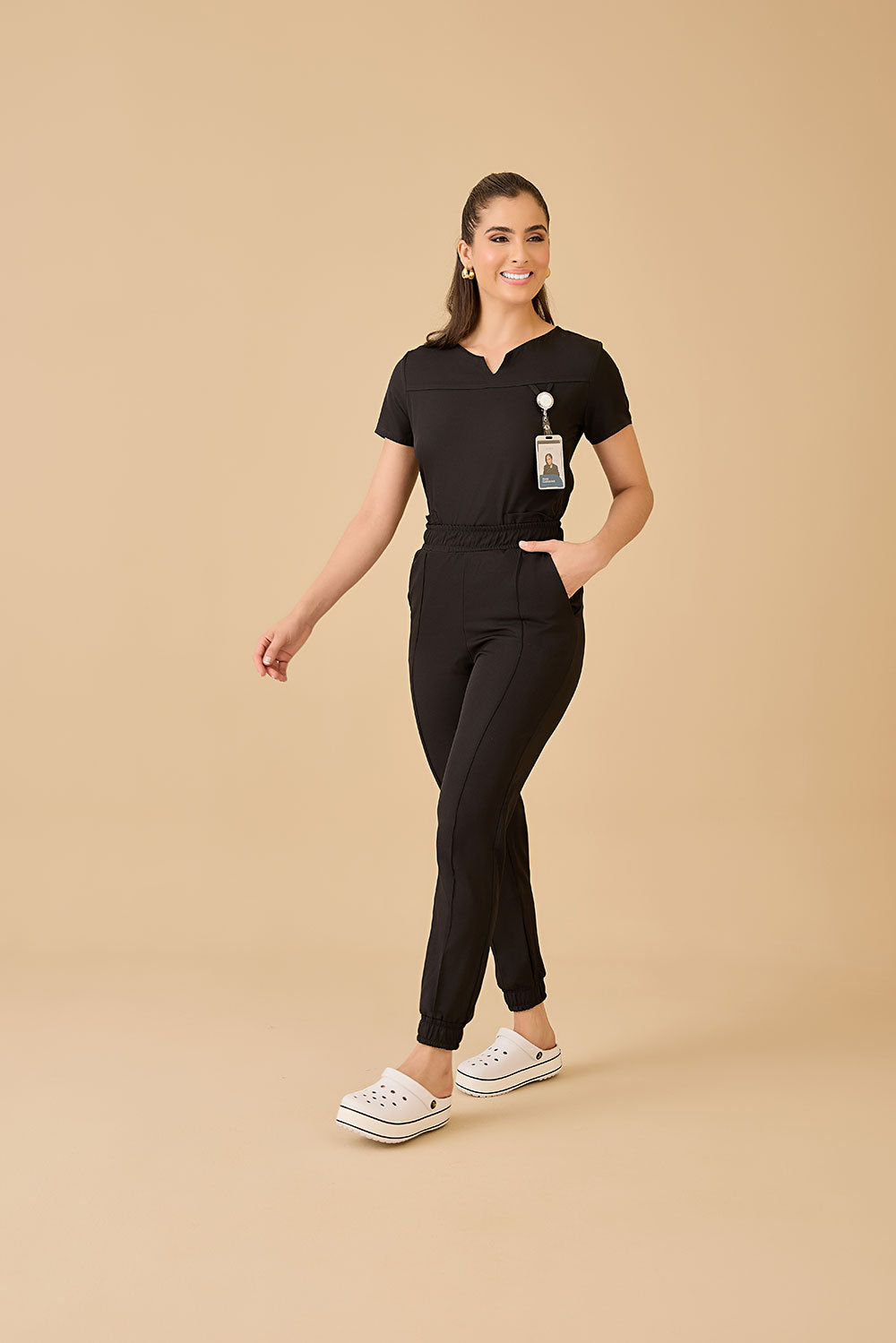 Scrub feminino Fabiana cor preto - foto 1