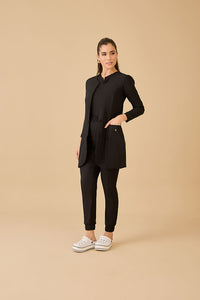 Jaleco Feminino Ester - Preto