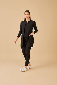 Jaleco Feminino Ester - Preto