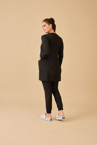 Jaleco Feminino Ester - Preto