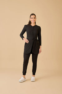 Jaleco Feminino Ester - Preto