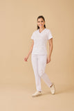 Scrub feminino Eloá cor branco - foto 5