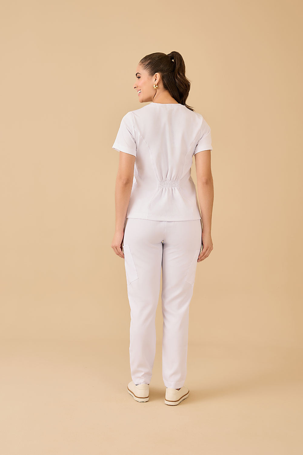 Scrub feminino Eloá cor branco - foto 11
