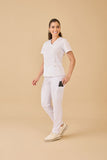 Scrub feminino Eloá cor branco - foto 6