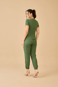 Scrub Feminino Luiza - Verde Escuro