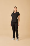Scrub feminino Eloá cor preto - foto 3