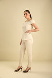 Conjunto feminino Yasmim cor areia - foto 3