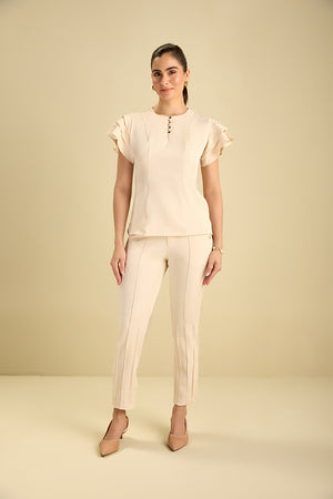 Scrub Feminino Socorro - Areia