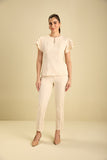 Scrub feminino Socorro cor areia - foto 1