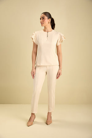 Scrub Feminino Socorro - Areia