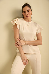 Scrub Feminino Socorro - Areia